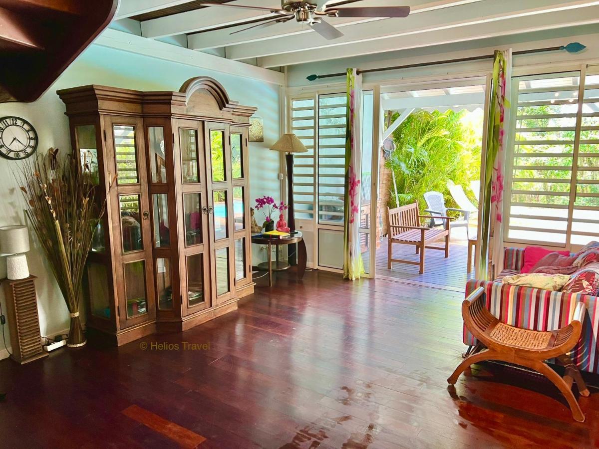Villa Sisley, 2 Chambres, Piscine Privee, Plage A 100 M Sainte-Rose Eksteriør bilde