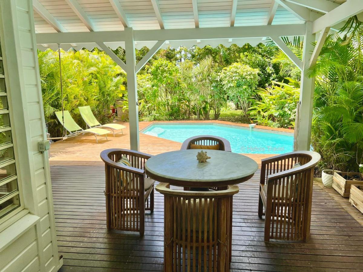 Villa Sisley, 2 Chambres, Piscine Privee, Plage A 100 M Sainte-Rose Eksteriør bilde